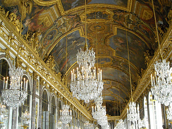 Versailles, French architecture, Stately home, Historical landmark HD wallpaper
