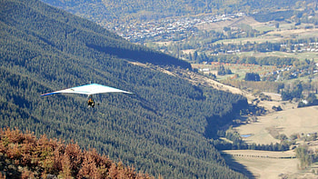 Queenstown, Gliding HD wallpaper