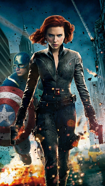 Black Widow, Mysterious superheroine, Action-packed adventure, Marvel Studios HD phone wallpaper
