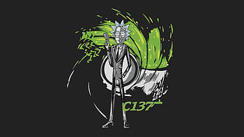 Rick C137 James Bond 007, james-bond, artwork, artist, digital-art HD wallpaper