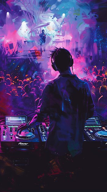 Energetic DJ Concert Vibes , music, DJ HD phone wallpaper