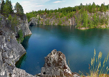 Lake, lakes, forests, nature, rocks HD wallpaper