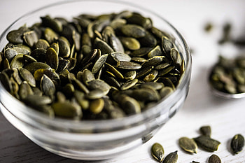 Bowl, Pumpkin Seeds HD wallpaper