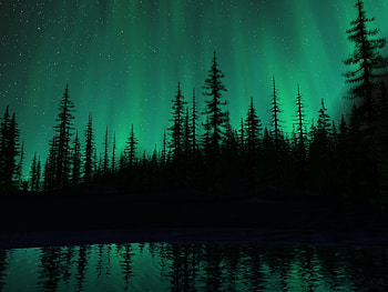 Landscape, Night HD wallpaper