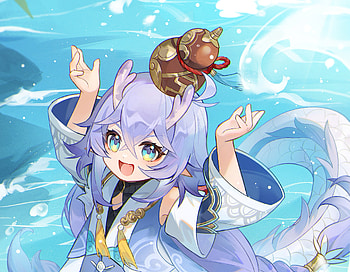 Bailu – Vibrant Honkai: Star Rail Character Art, Bailu (Honkai: Star Rail), video game, Honkai: Star Rail HD wallpaper