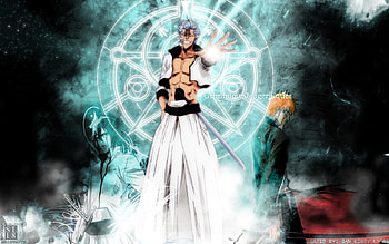 bleach-ichigo behing the king, bleach, tv shows HD wallpaper