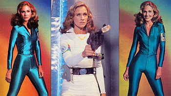 Erin Gray as Colonel Wilma Deering from TV's Buck Rogers, Buck Rogers, Erin Gray, Colonel Deering, Wilma Deering HD wallpaper