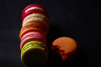 Food, Desert, Cookies, Multicolored, Motley, Macaroons, Makaroons HD wallpaper