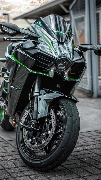 Kawasaki Ninja H2R, High quality HD phone wallpaper
