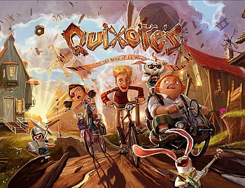 Quixotes movie, Animated adventure, Quirky characters, Imaginative world HD wallpaper