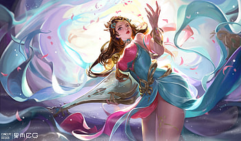 Fantasy girl, fantasy, star cg, blue, pink, girl, goddess HD wallpaper