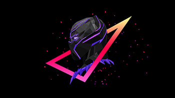 Black Panther , resolution, Marvel superheroes, Amoled HD wallpaper