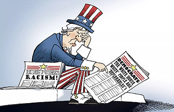 O Well, racism, fraud, biden, hate, uncle sam HD wallpaper