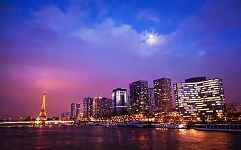 Paris Skyline, Travels, Paris skyline, Bubbathegecko HD wallpaper