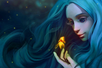 Vision of Wonder, magic, CGI, fantasy, women, 3D HD wallpaper