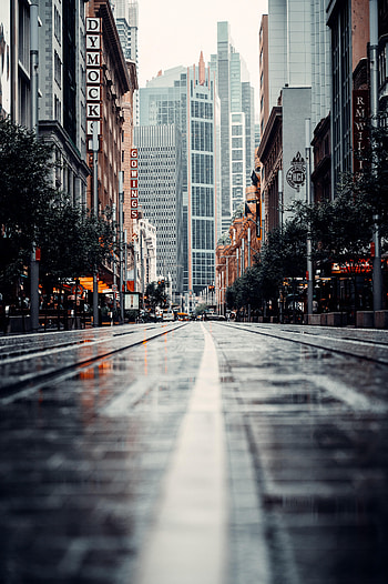 Cities, City, Building, Road, Street HD phone wallpaper