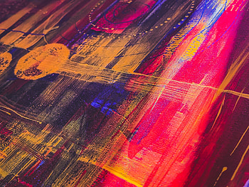 Canvas, colorful, abstract art HD wallpaper