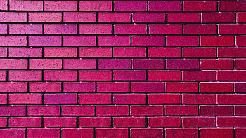 Pink Brick Wall HD wallpaper