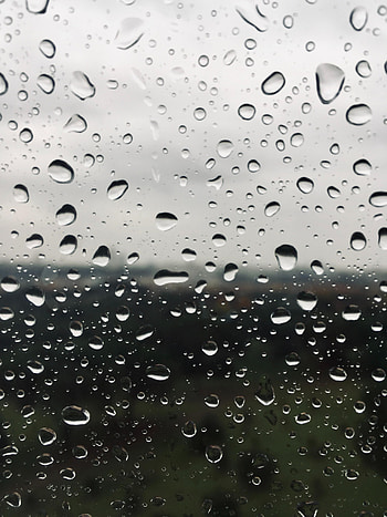 Drops, Macro, Wet, Surface, Glass HD phone wallpaper