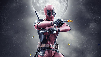 Deadpool Firing, deadpool, superheroes, artist, artwork, digital-art, behance HD wallpaper