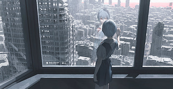 Rei Ayanami in Ultra - Neon Genesis Evangelion, Rei Ayanami, Anime, Neon Genesis Evangelion HD wallpaper