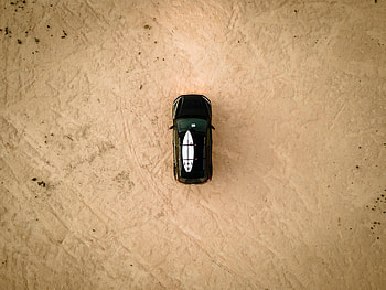 Beach, Cars, View From Above, Car, Surfboard HD wallpaper