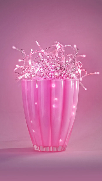 Pink Aesthetic, Series Lights HD phone wallpaper