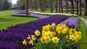 Landscaping Beauty: A Vibrant Ultra Experience, Landscaping, flower, garden, landscape, spring HD wallpaper