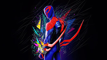 Unleashing The Darkness Spiderman 2099, spiderman, spiderman-2099, superheroes, artwork, artist, digital-art HD wallpaper