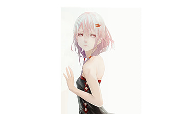 Minimal, Inori Yuzuriha, Guilty Crown, anime girl HD wallpaper
