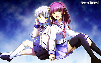 Yuri & Kanade (Angel Beats!), tachibana kanade, kanade, angel beats, yuri HD wallpaper