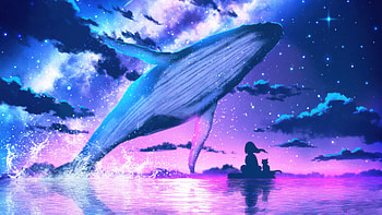 Anime Girl Living In Fantasy, anime-girl, anime, fantasy, artist, artwork, digital-art, pixiv HD wallpaper