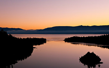 Lake Tahoe, Emerald Bay, Travels, Landscape HD wallpaper