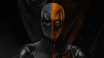 2020 Deadpool, Deathstroke, artwork HD wallpaper