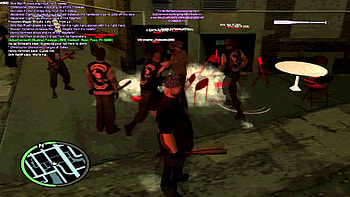 Skull Crackers MC brawling Outlaws MC at their own bar HD wallpaper