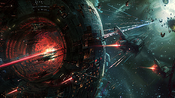Epic Space Battle: Sci-Fi, Sci Fi, space opera, Space Battle, space, spaceship HD wallpaper