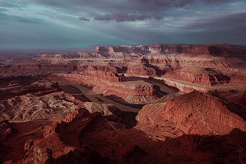 Dead Horse Point State Park, nature HD wallpaper
