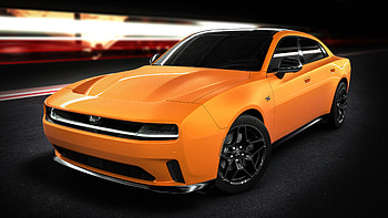 Dodge Charger Daytona R/T 2025 Orange, car, Dodge HD wallpaper