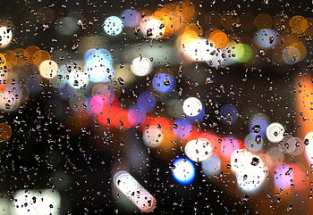 Drops, Miscellanea, Miscellaneous, Spray, Glass, Blurred, Fuzzy HD wallpaper