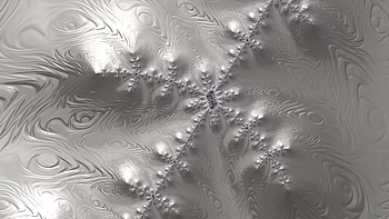 Trippy Psychedelic Fractal, grey, white, Abstract, fractal HD wallpaper