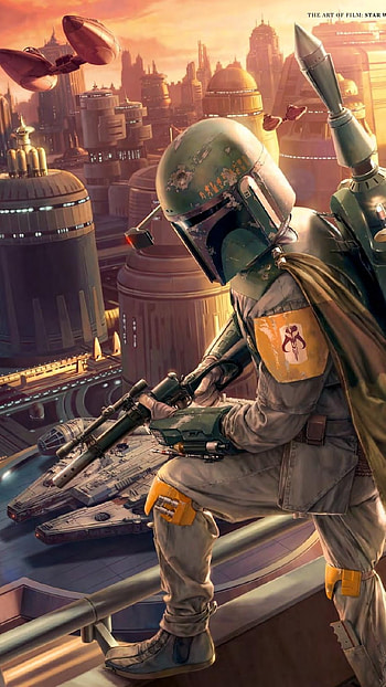 Boba Fett, Boba Fett Mandalorian, Star Wars HD phone wallpaper