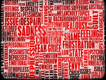 Negative emotions, poster, negative, abstract, emotions HD wallpaper