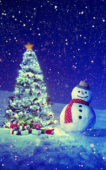 holiday, Christmas HD phone wallpaper