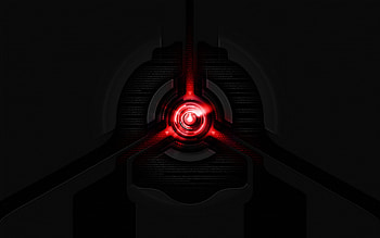Futuristic Red, shapes, textured, insutrial, red, graphics, 3D HD wallpaper