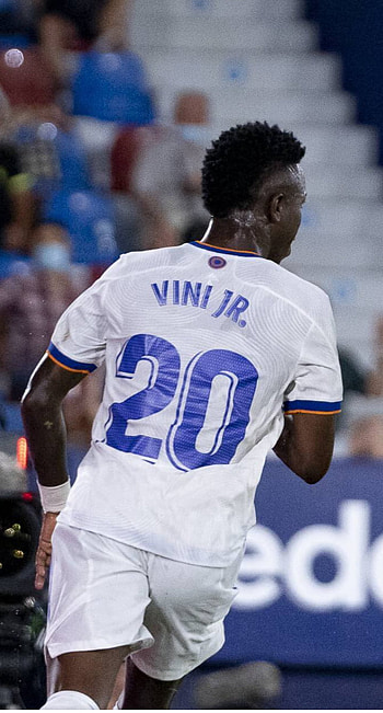 Vinicius jr, football, real Madrid HD phone wallpaper