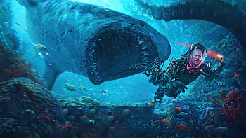 movie, Meg 2: The Trench HD wallpaper