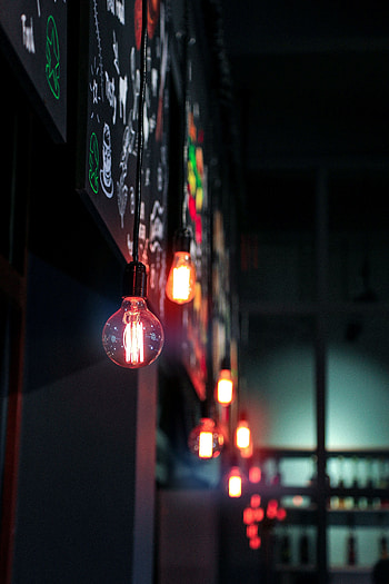 Shine, Light, Miscellanea, Miscellaneous, Illumination, Premises, Room, Lighting, Light Bulb, Electricity HD phone wallpaper