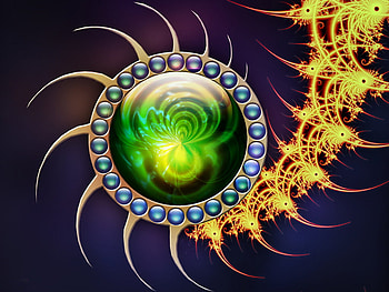 Fractals, abstract, abstract, fractals HD wallpaper