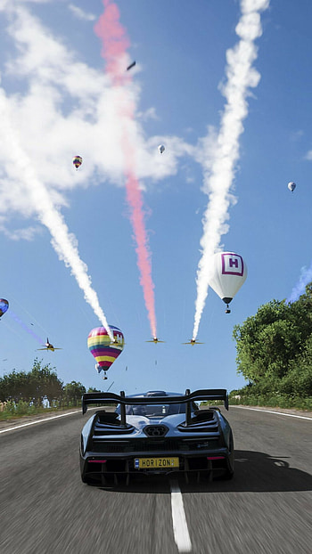 Forza Horizon 4, Epic festival, Mobile , Super cars showcase HD phone wallpaper