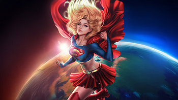 Supergirl Icon Of Empowerment, supergirl, superheroes, artwork, art, digital-art HD wallpaper